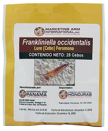 FRANKLINIELLA OCCIDENTALIS-cebos-feromonas-marketing-arm-international